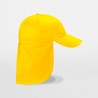 Kids' cap - MOD. B11b:Yellow, 100% cotton, One Size